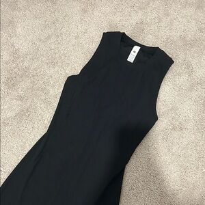 NWOT Lululemon Black Midi Dress